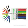 Mini size drawing paper color pencil for kids